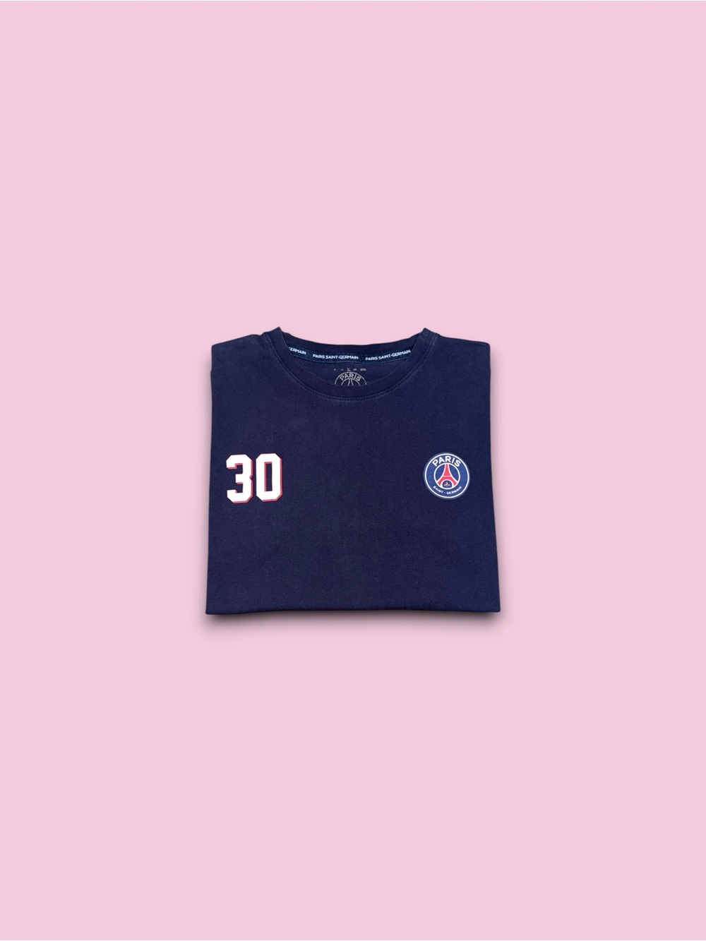 PSG Paris Saint Germain Messi #30 soccer football jersey tee shirt navy large